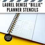 Laurel Denise "Billie" Planner Stencil image 3
