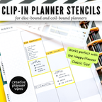 Clip-in Planner Stencils image 5