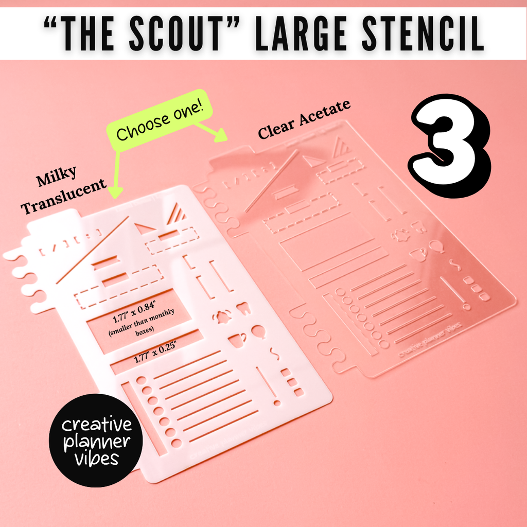Laurel Denise "Scout" Stencils & Inserts image 3