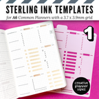 Sterling Ink A6 Full Page Templates image 6