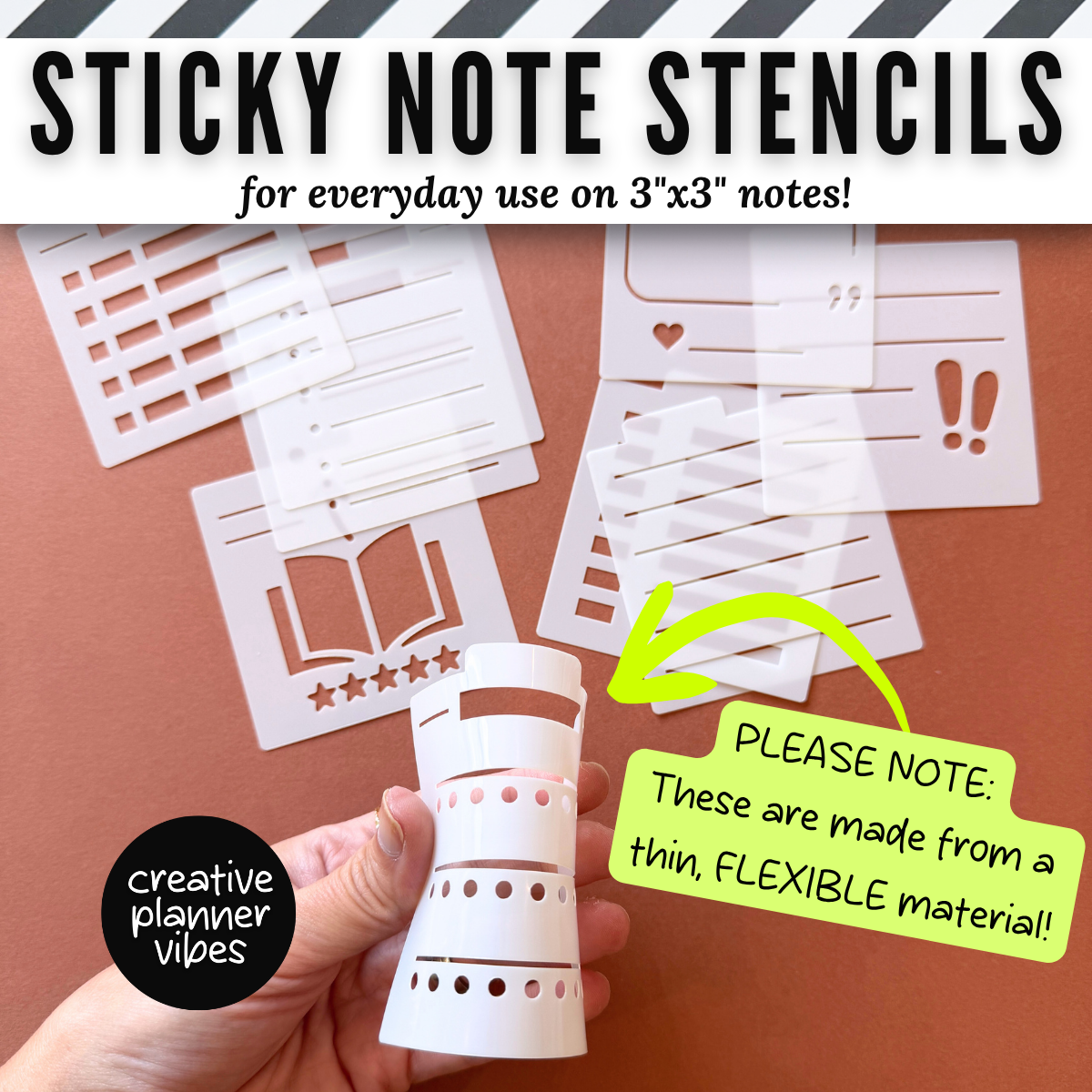 Sticky Notes Stencils image 2