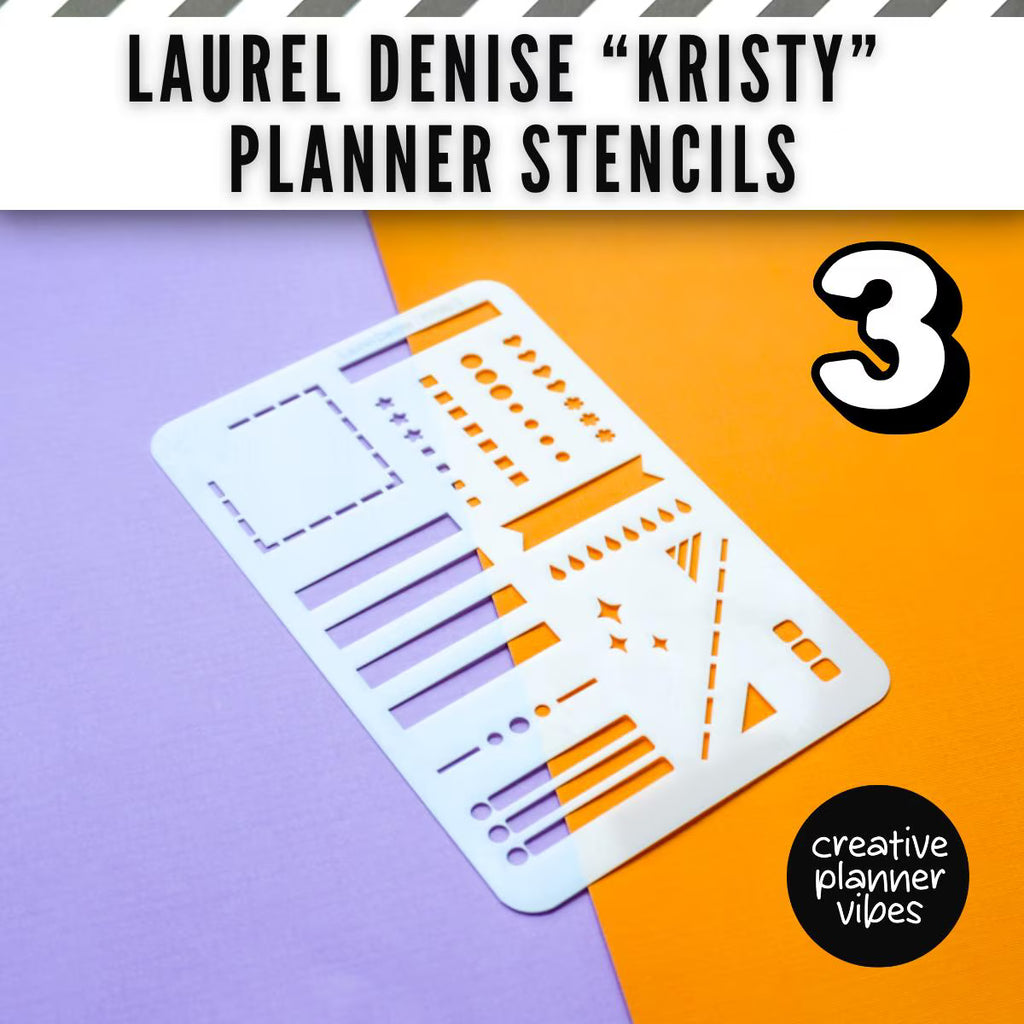 Laurel Denise "Kristy" Planner Stencils image 11