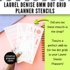 Laurel Denise "Kristy" Planner Stencils image 16