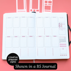 Bullet Journal 5mm Small Stencils image 9