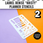 Laurel Denise "Kristy" Planner Stencils image 10