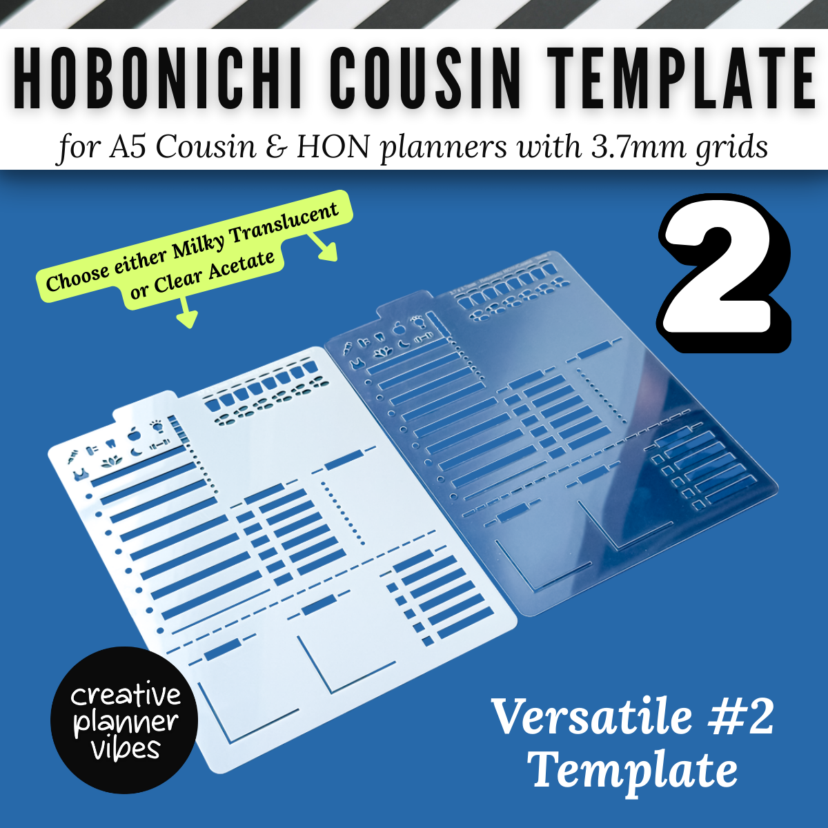 Hobonichi Cousin Full Page Templates image
