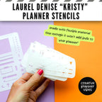 Laurel Denise "Kristy" Planner Stencils image 3
