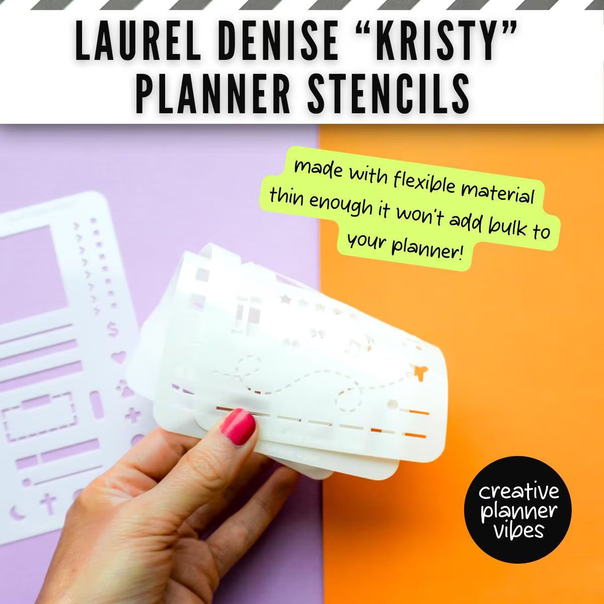 Laurel Denise "Kristy" Planner Stencils image 3
