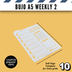 Bullet Journal Stencils and Full Page Templates image 19