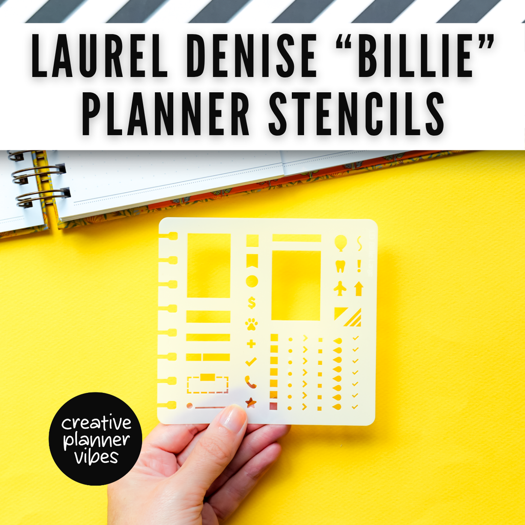 Laurel Denise "Billie" Planner Stencil image 0