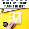 Laurel Denise "Billie" Planner Stencil image 0