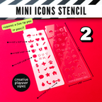 Icons and Borders Stencils image 18