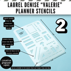 Laurel Denise "Valerie" Planner Stencils image 12