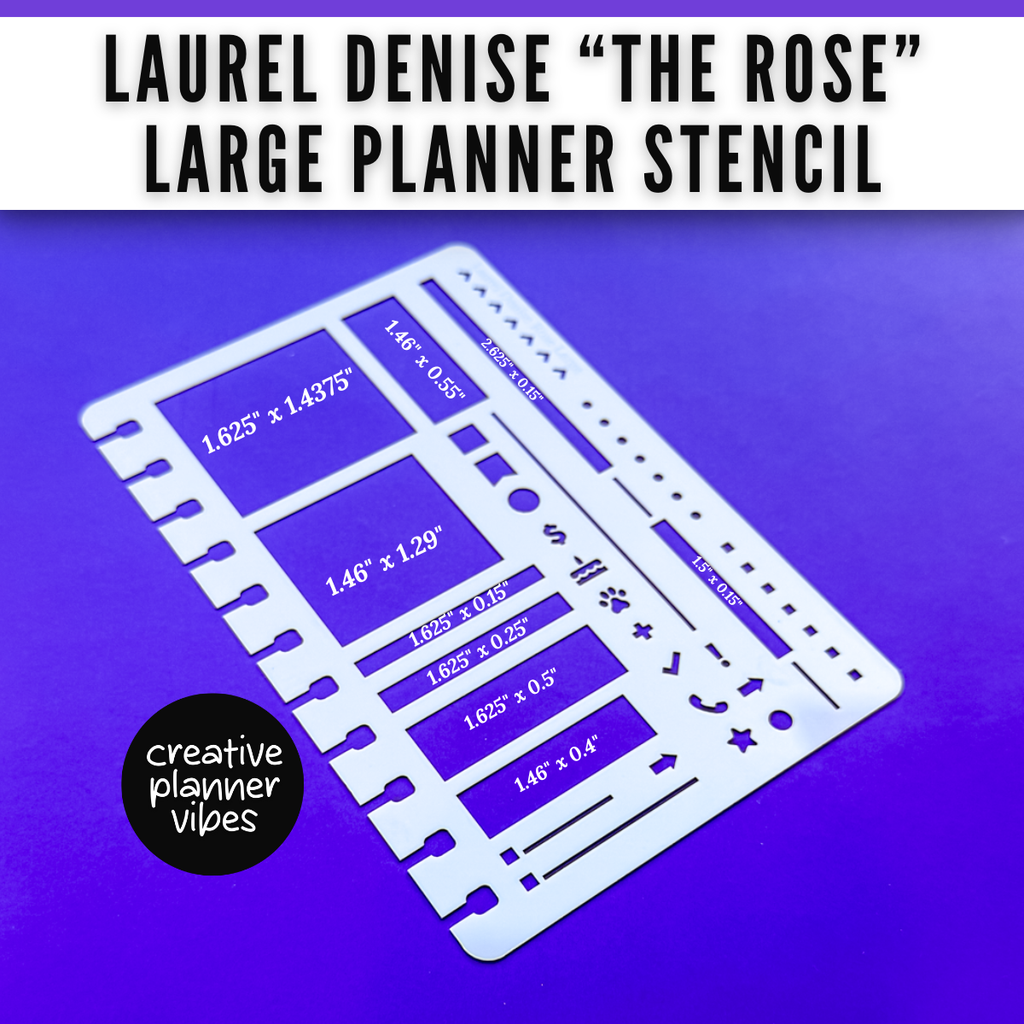 Laurel Denise "Rose" Stencils image 15