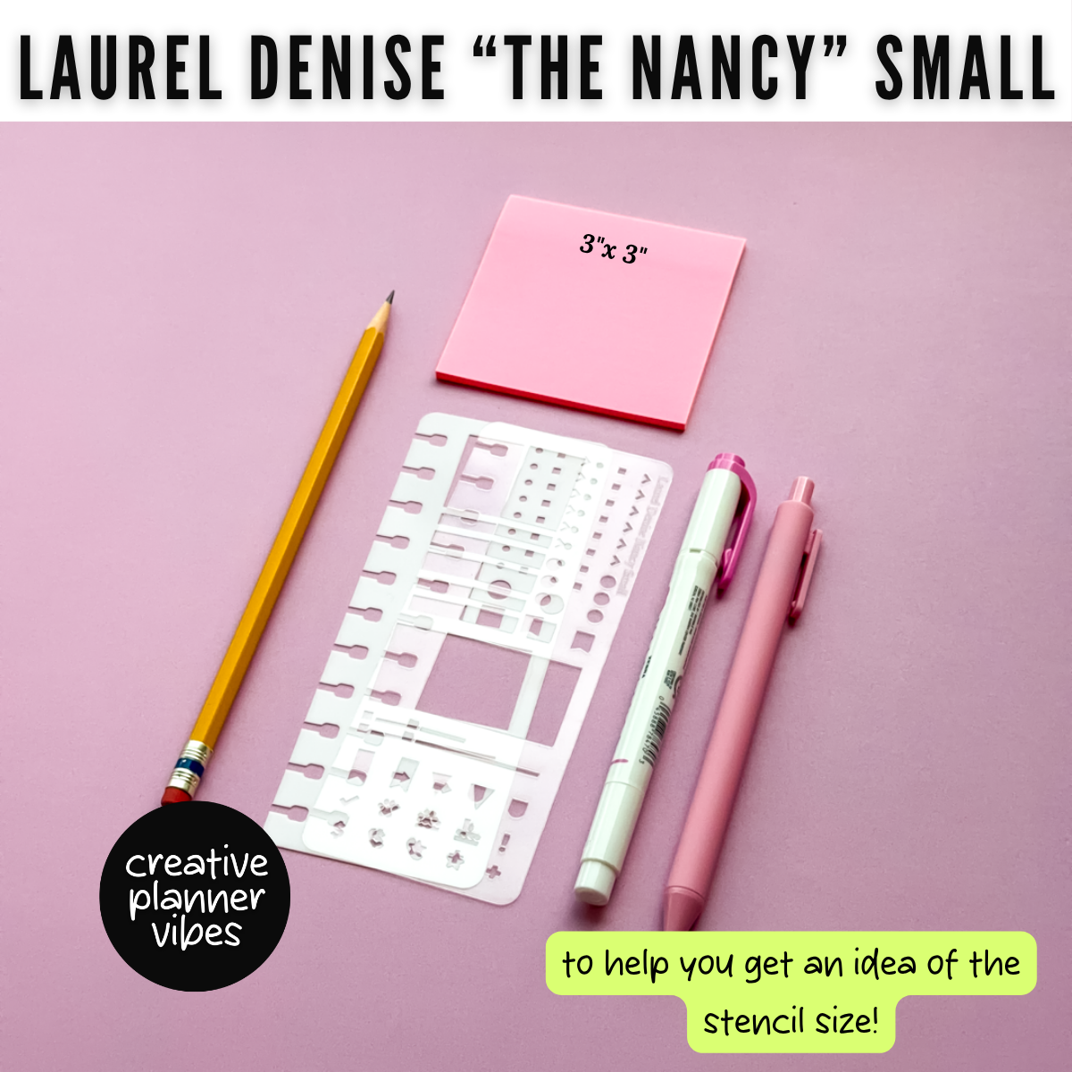 Laurel Denise "Nancy" Stencils image 15
